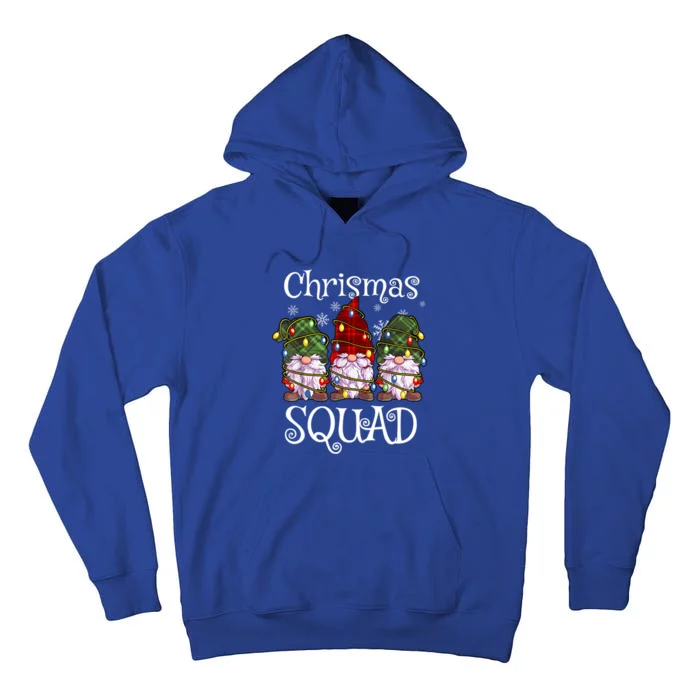 Christmas Squad Gnomies Christmas Gnome Family Matching Pjs Gift Tall Hoodie