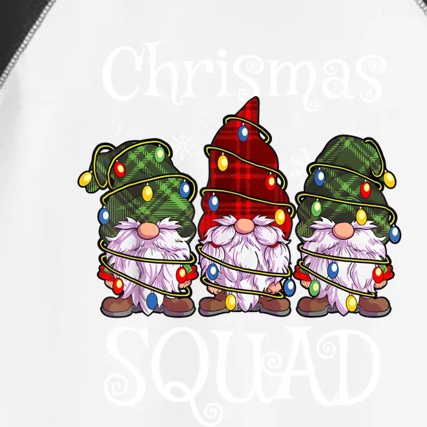 Christmas Squad Gnomies Christmas Gnome Family Matching Pjs Gift Toddler Fine Jersey T-Shirt