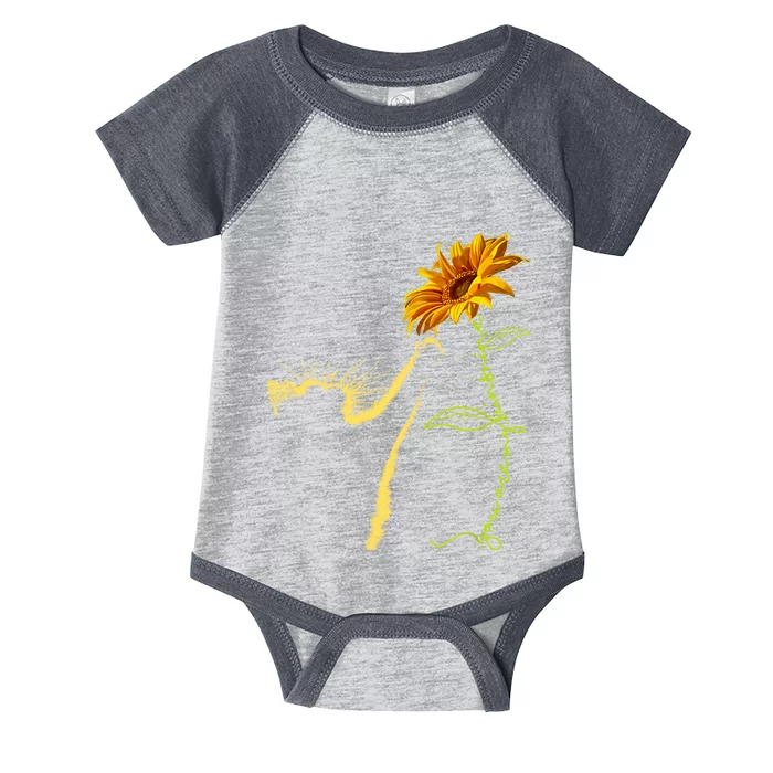 Cat Sunflower Gifts For Cat Lovers Cat Mom Cat Lady Infant Baby Jersey Bodysuit