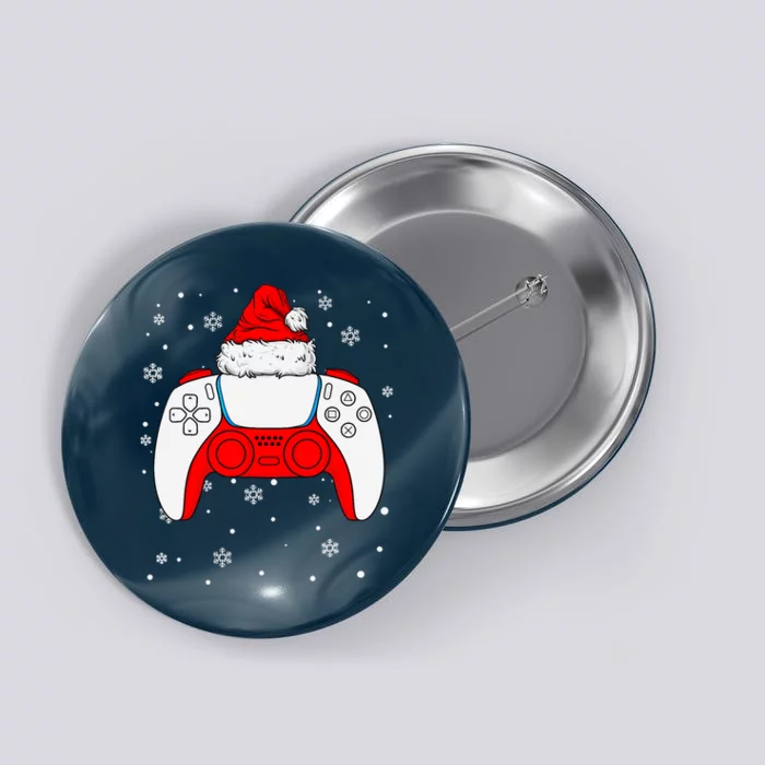 Christmas Santa Gamer Controller Boys Teens Gaming Xmas Button