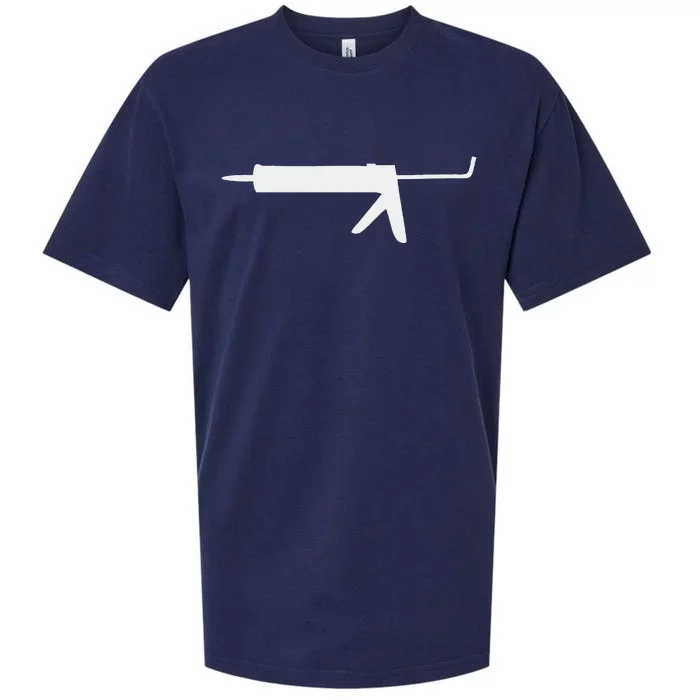 Caulk Silhouette Gun Sueded Cloud Jersey T-Shirt