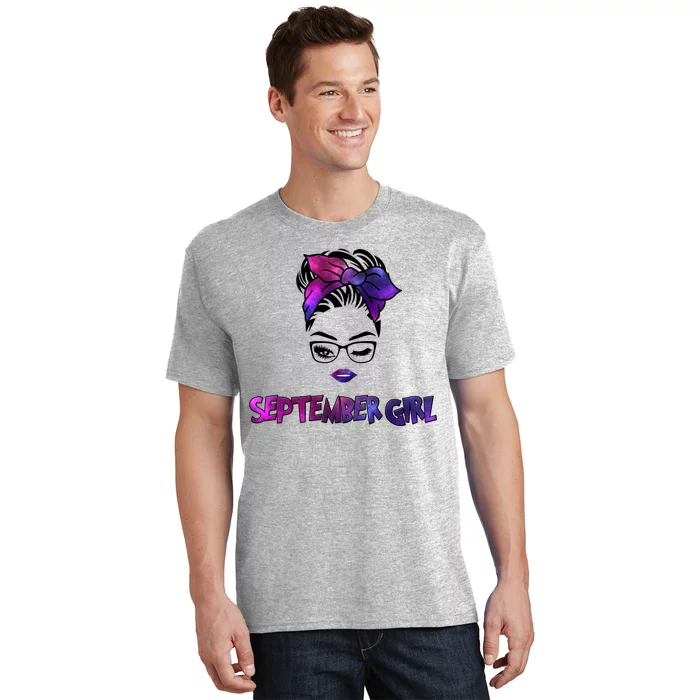 Cute September Girl T-Shirt