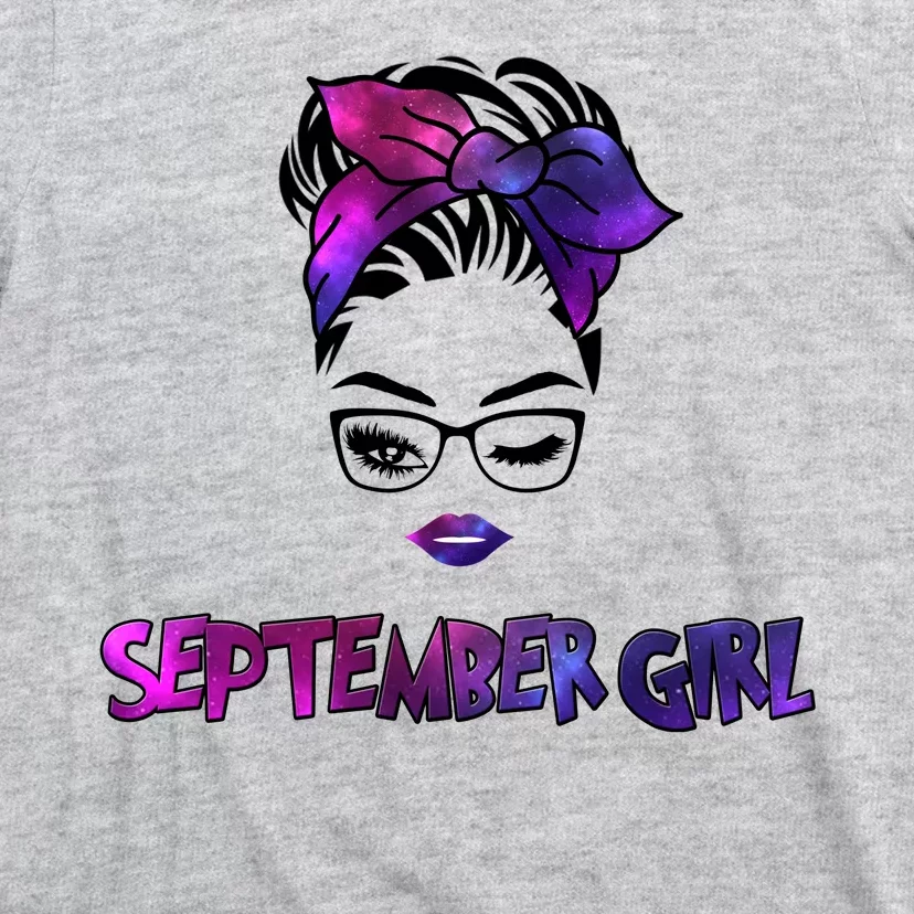 Cute September Girl T-Shirt