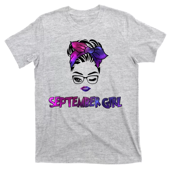 Cute September Girl T-Shirt