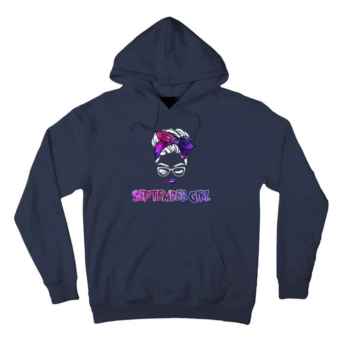 Cute September Girl Hoodie