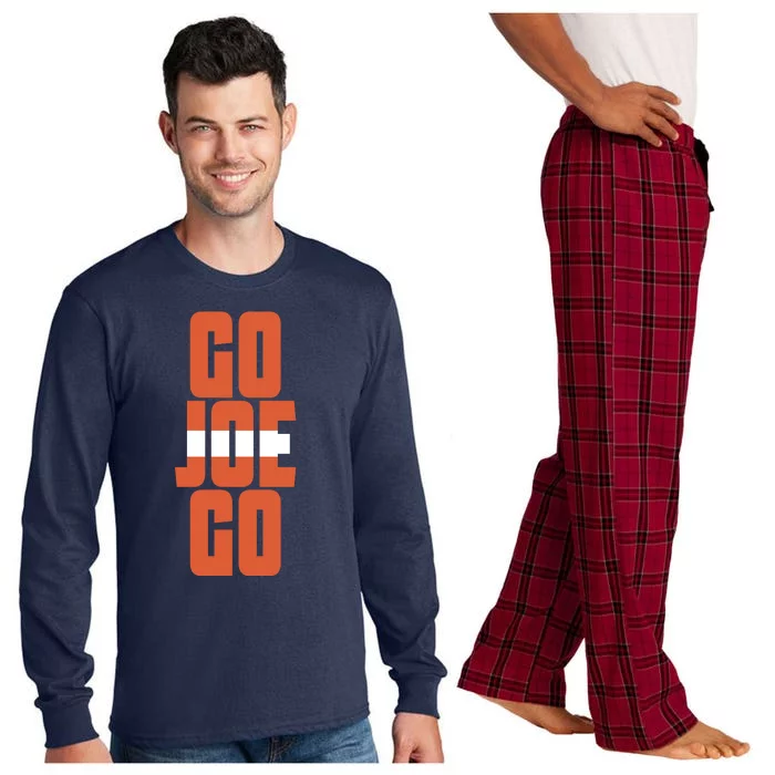 Cleveland Sundays Go Joe Go Long Sleeve Pajama Set