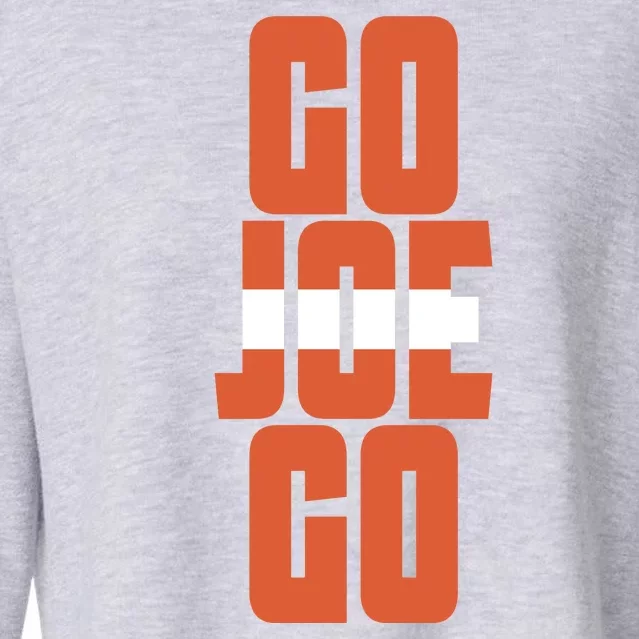 Cleveland Sundays Go Joe Go Cropped Pullover Crew