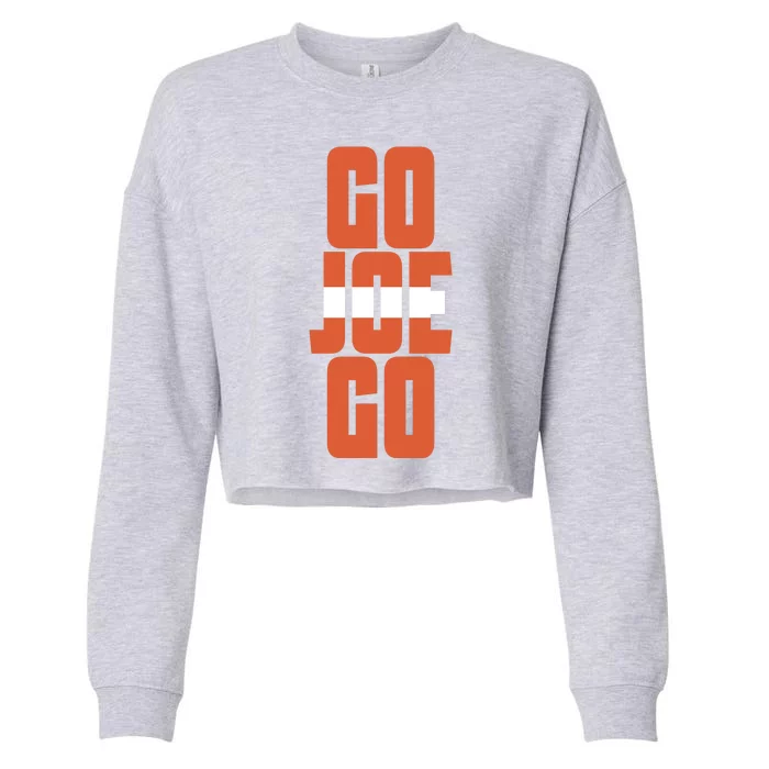 Cleveland Sundays Go Joe Go Cropped Pullover Crew