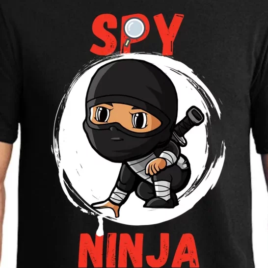 Cool Spy Gaming Ninjas Gamer Boy Girl Kids Spy Ninja Gift Pajama Set