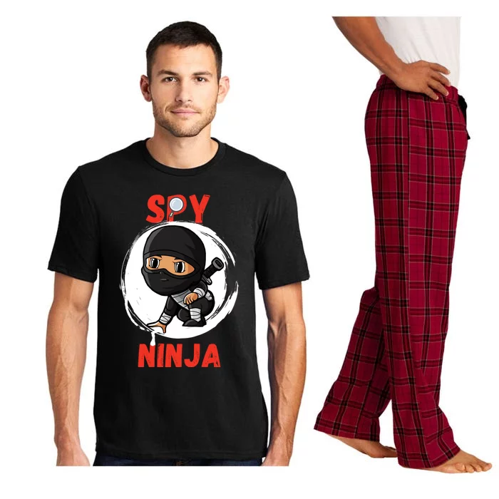 Cool Spy Gaming Ninjas Gamer Boy Girl Kids Spy Ninja Gift Pajama Set