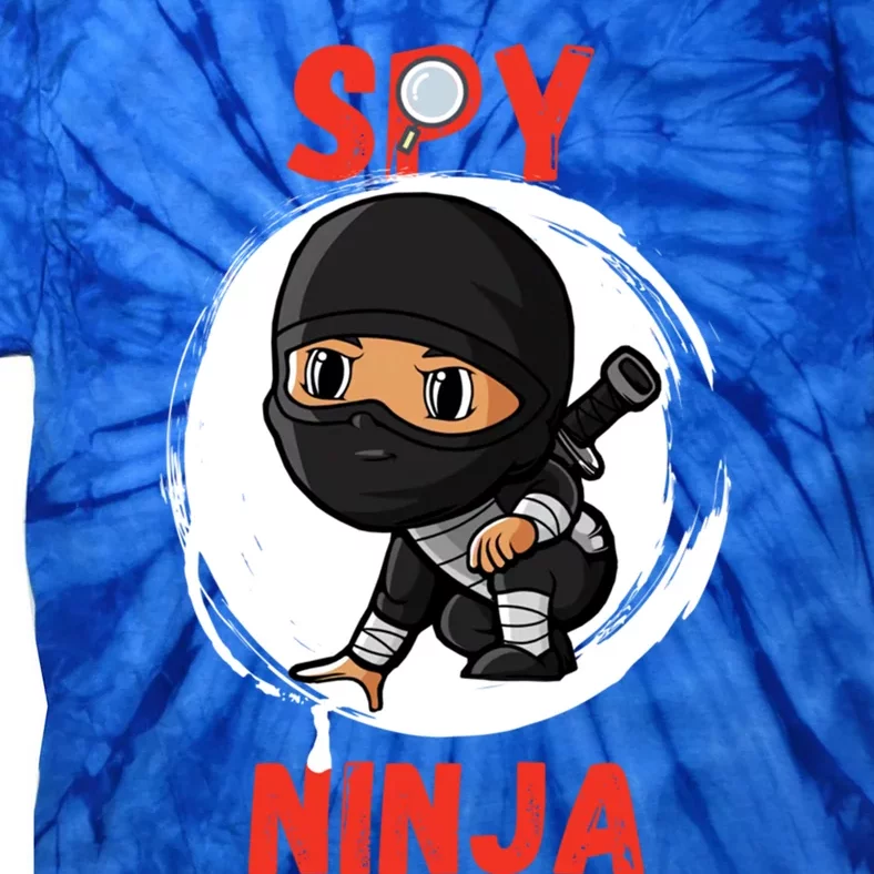 Cool Spy Gaming Ninjas Gamer Boy Girl Kids Spy Ninja Gift Tie-Dye T-Shirt