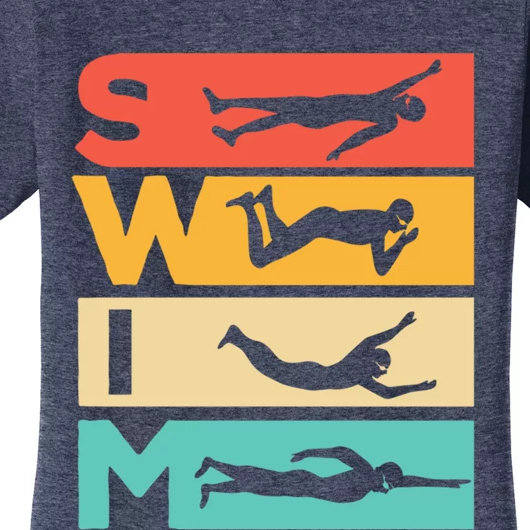 Cute Swimming Gift For Swimmers Women's T-Shirt