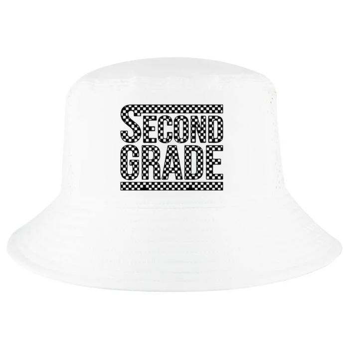 Checkered Second Grade Cool Comfort Performance Bucket Hat