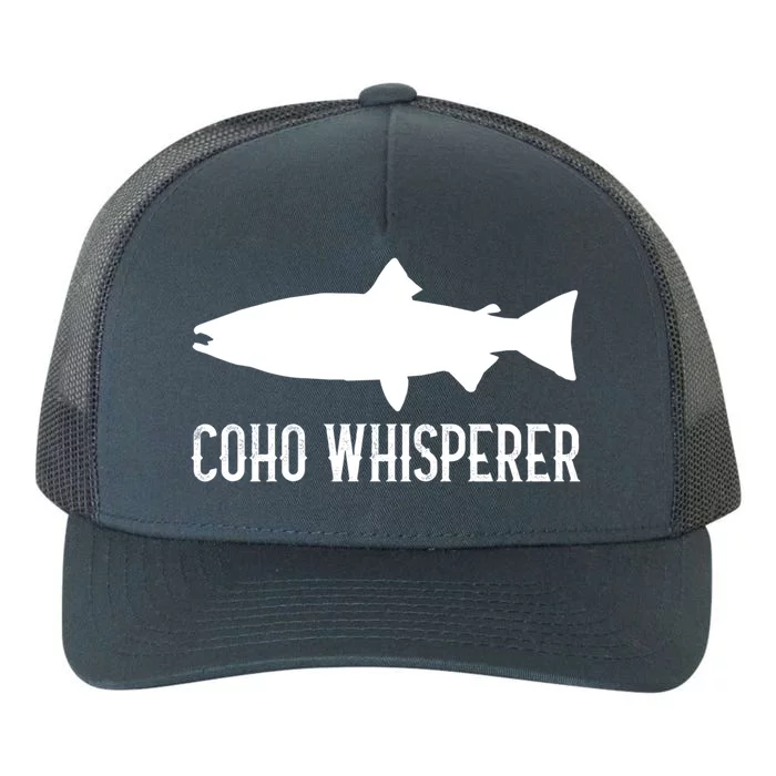 Coho Salmon Gift Fun Fishing Gift Laskan Fisher Yupoong Adult 5-Panel Trucker Hat