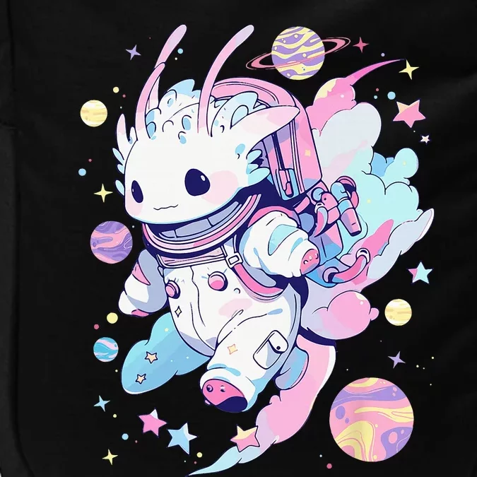 Cute Space Galaxy Axolotl Pastel Goth Aesthetic Nu Goth Impact Tech Backpack