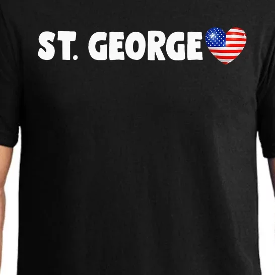 City St. George United States St. George City Pajama Set