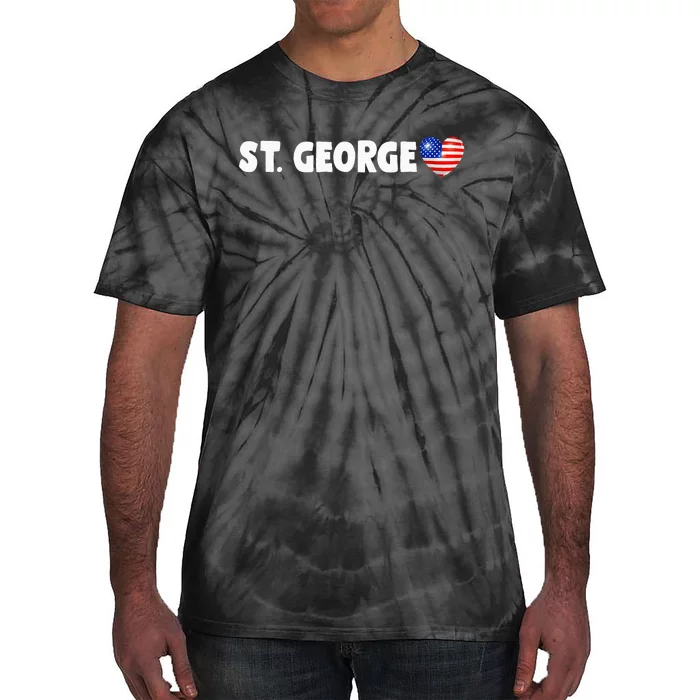 City St. George United States St. George City Tie-Dye T-Shirt