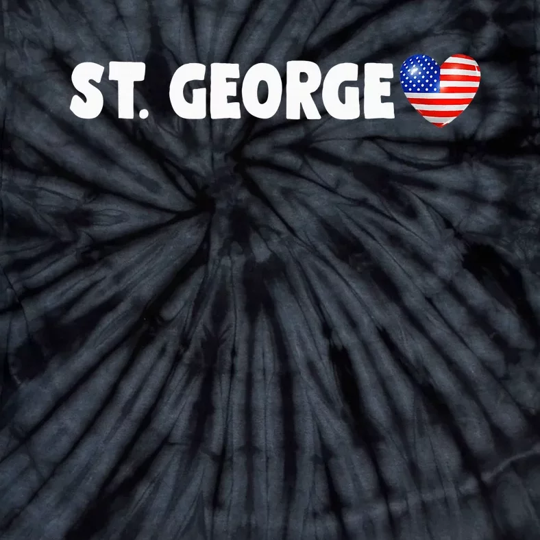 City St. George United States St. George City Tie-Dye T-Shirt