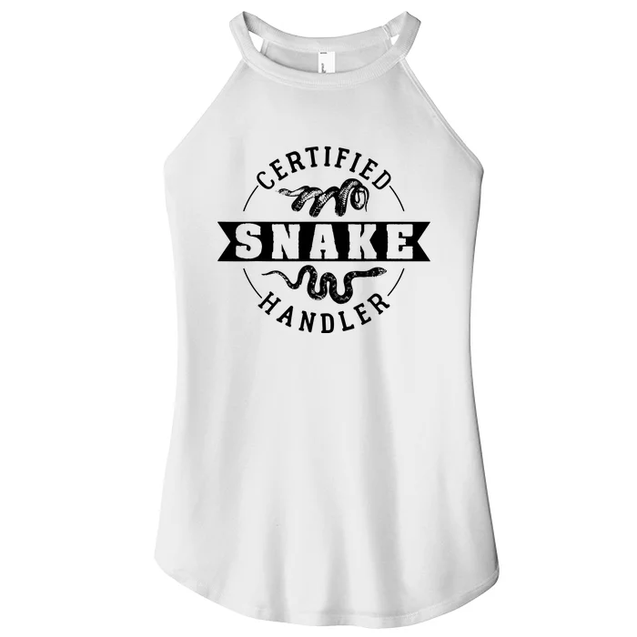 Certified Snake Handler Women’s Perfect Tri Rocker Tank