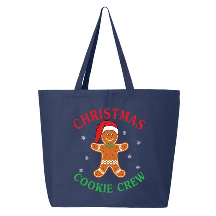 Christmas Santa Hat Gingerbread Cookie Crew Baking Team Great Gift 25L Jumbo Tote