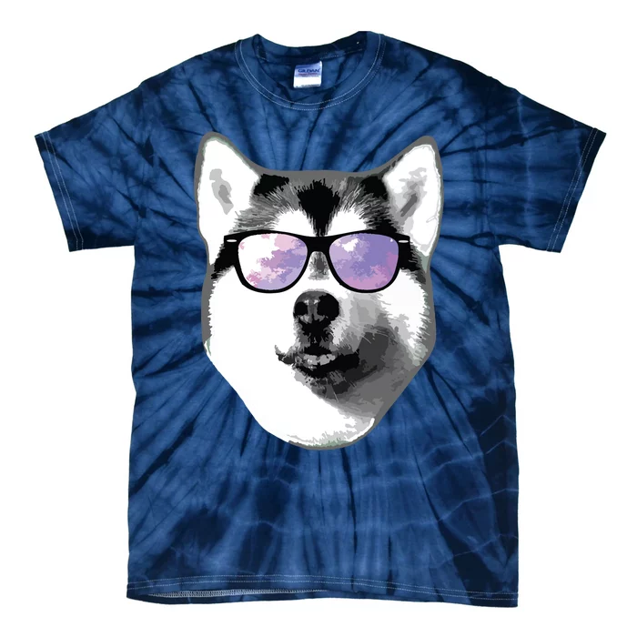 Cool Siberian Husky T Gift For Men Women Boy Girl Tie-Dye T-Shirt