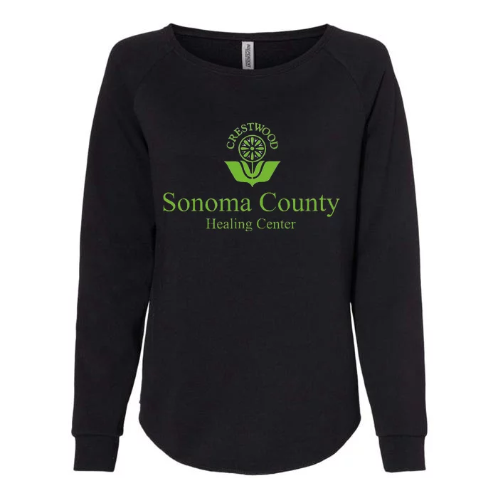 Crestwood Sonoma Healing Center Womens California Wash Sweatshirt