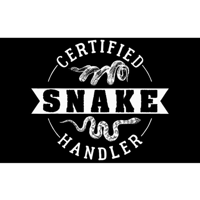 Certified Snake Handler Bumper Sticker