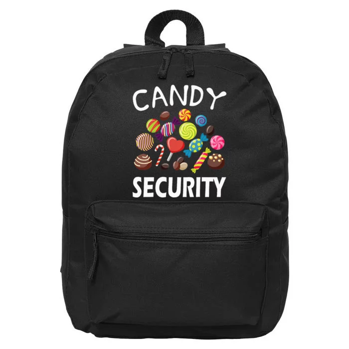 Candy Security Halloween Costume Party 16 in Basic Backpack