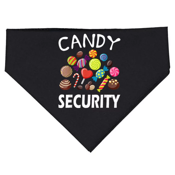 Candy Security Halloween Costume Party USA-Made Doggie Bandana