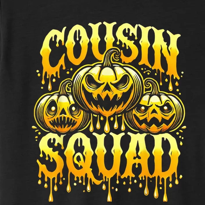 Cousin Squad Halloween Cousin Crew Costume Matching Pumpkins ChromaSoft Performance T-Shirt