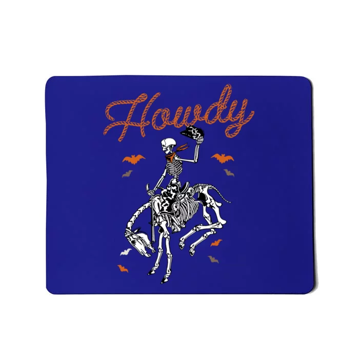 Cow Skeleton Howdy Skeleton Cow Killer Skeleton Meaningful Gift Mousepad