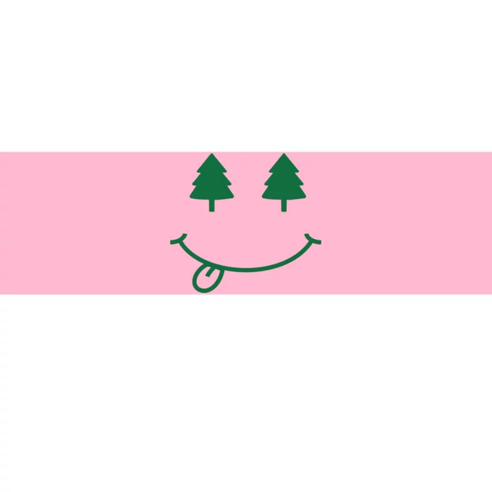 Christmas Smiley Holiday Bumper Sticker