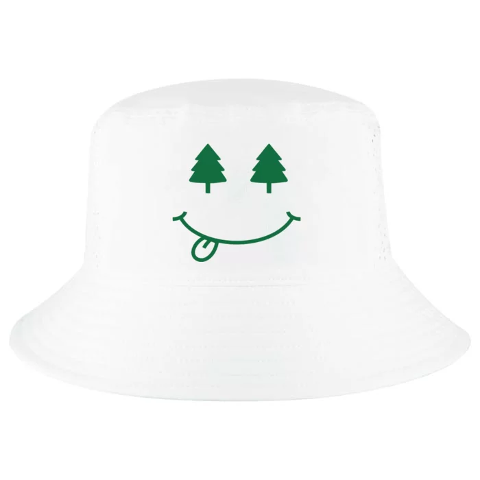 Christmas Smiley Holiday Cool Comfort Performance Bucket Hat