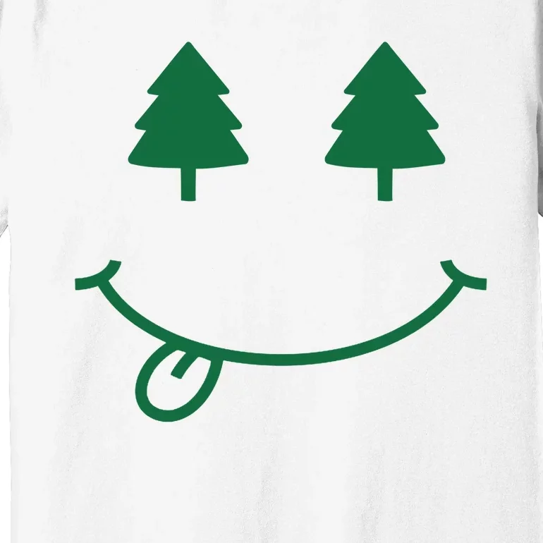 Christmas Smiley Holiday Premium T-Shirt