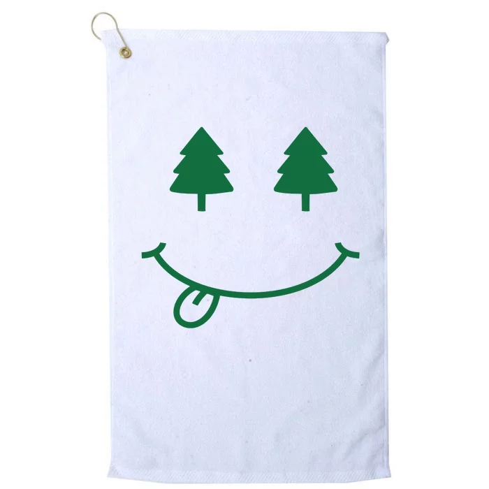 Christmas Smiley Holiday Platinum Collection Golf Towel