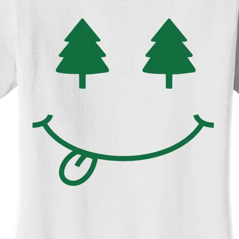 Christmas Smiley Holiday Women's T-Shirt