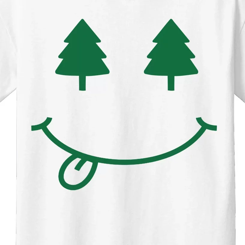 Christmas Smiley Holiday Kids T-Shirt