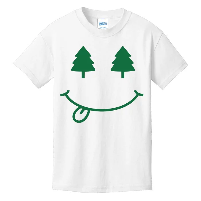 Christmas Smiley Holiday Kids T-Shirt