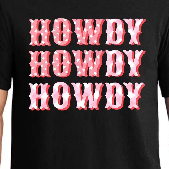 Cowgirl Shirt Howdy Howdy Pajama Set