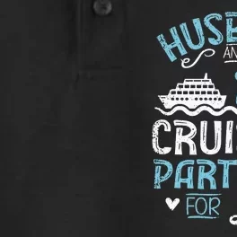 Cruise Ship Husband & Wife Cruising Partners For Life Dry Zone Grid Performance Polo