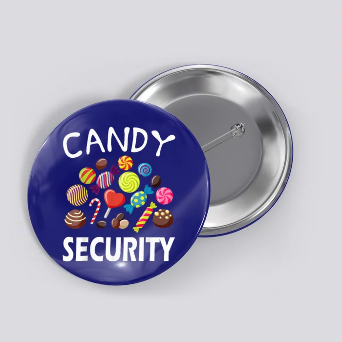 Candy Security Halloween Costume Party Button