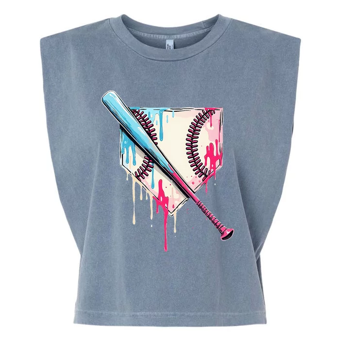 Cool Sport Home Plate Drip With Sprinkles Drip Garment-Dyed Women's Muscle Tee