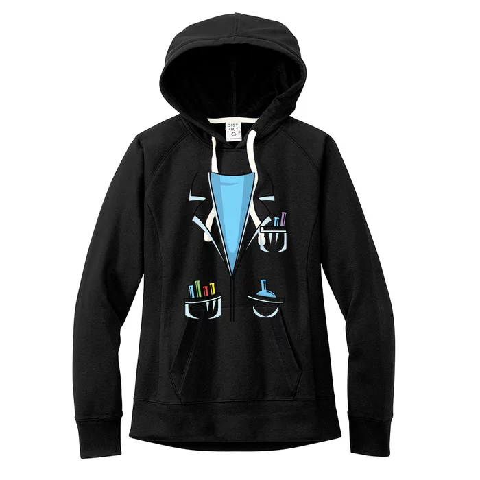 Cute Scientist Halloween Costume Chemist Science Gift Women's Fleece Hoodie