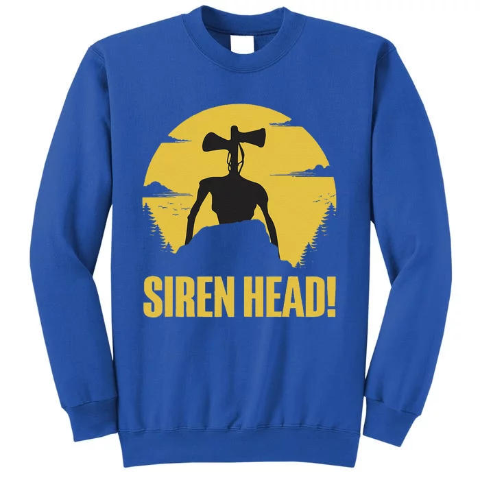 Creepy Siren Head Costume Folklore Halloween Tall Sweatshirt