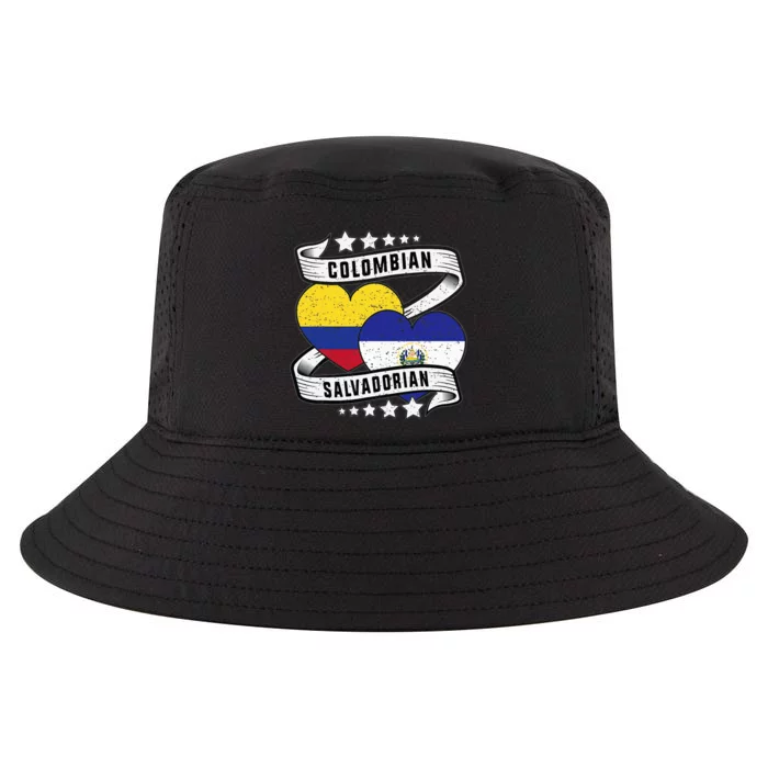 Colombian Salvadorean half Salvadorian half Colombian Cool Comfort Performance Bucket Hat