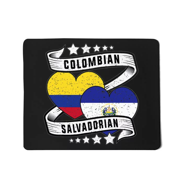 Colombian Salvadorean half Salvadorian half Colombian Mousepad