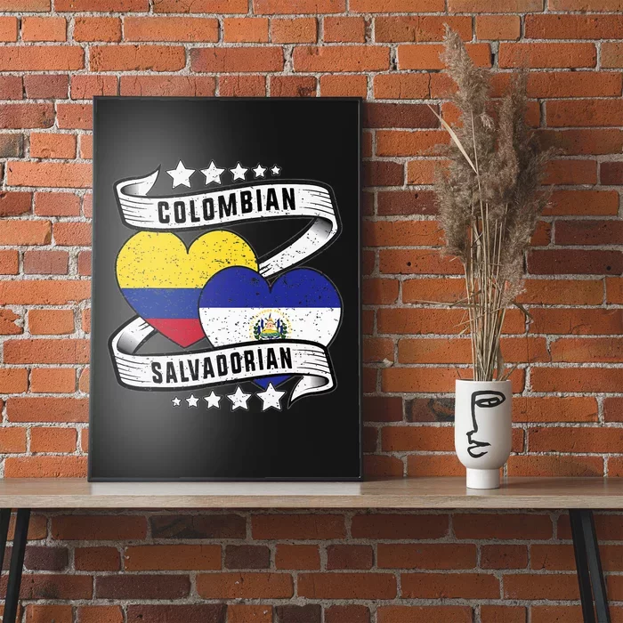 Colombian Salvadorean half Salvadorian half Colombian Poster