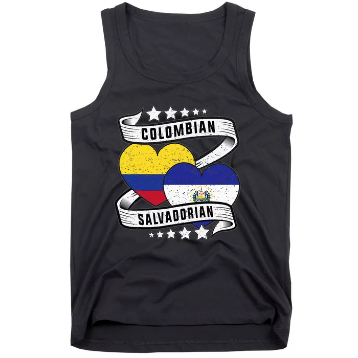 Colombian Salvadorean half Salvadorian half Colombian Tank Top