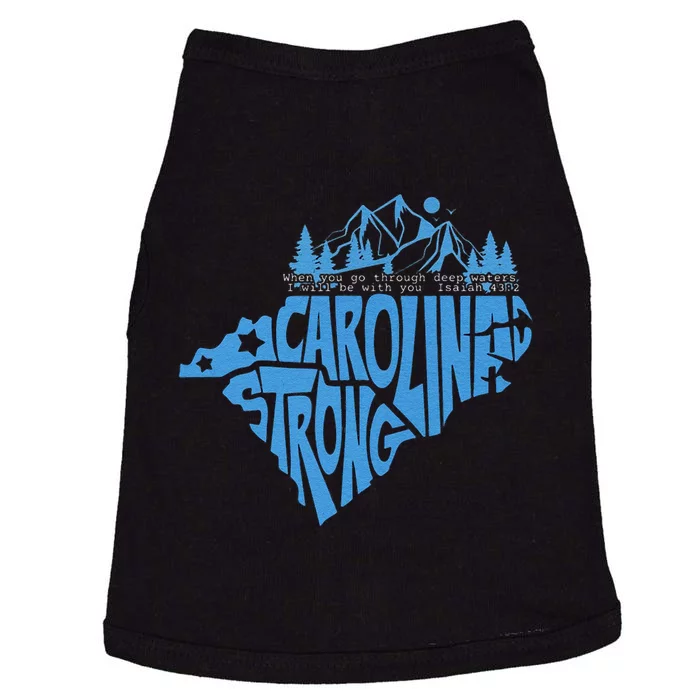 Carolina Strong Hurricane Relief Western Nc Doggie Tank