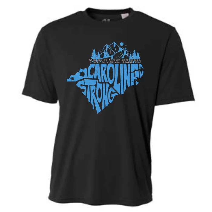 Carolina Strong Hurricane Relief Western Nc Cooling Performance Crew T-Shirt